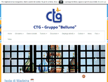 Tablet Screenshot of ctgbelluno.it